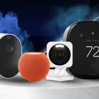 A collection of the top-ranked smart home gadgets of 2026 being tested in a modern home environment